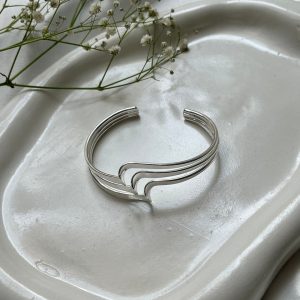 بنگل سه موج آبکاری نقره
