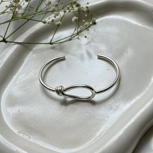 بنگل گره آبکاری نقره