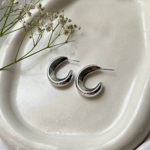 گوشواره فشن نیم دایره