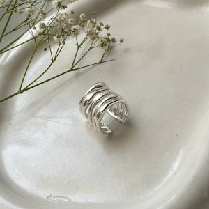 انگشتر ابکاری نقره