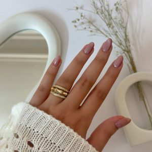 انگشتر زنانه نگین دار کد 141