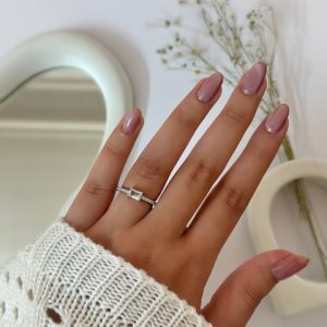 انگشتر زنانه نگین دار کد 125