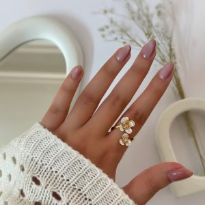 انگشتر زنانه گل کد 147