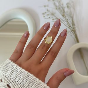 انگشتر زنانه میناکاری کد 143