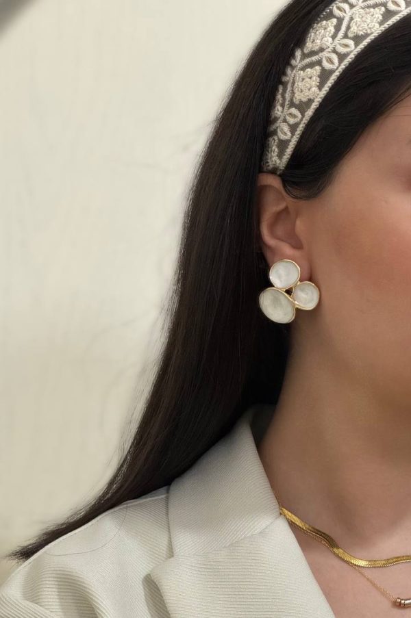 گوشواره زنانه میناکاری کد 153