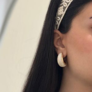 گوشواره زنانه سنگی کد 165