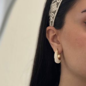 گوشواره زنانه سنگی کد 166