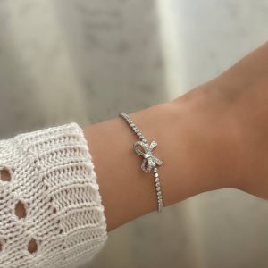 دستبند زنانه پاپیون کد 123