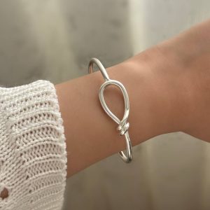 بنگل گره آبکاری نقره