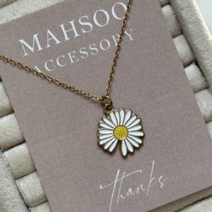 گردنبند زنانه گل کد138