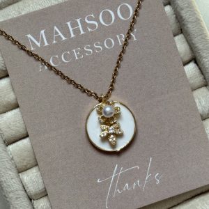 گردنبند زنانه میناکاری کد135