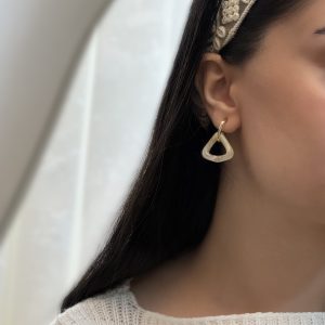 گوشواره زنانه رزینی کد177